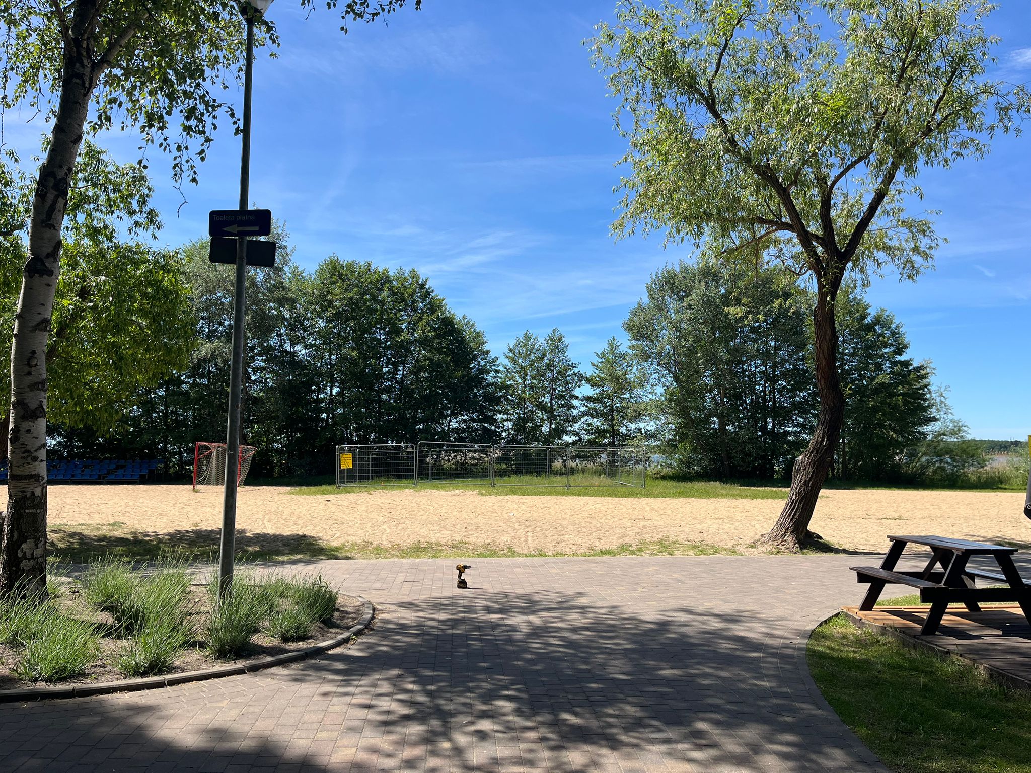 Teren pod domek saunowy — przy plaży